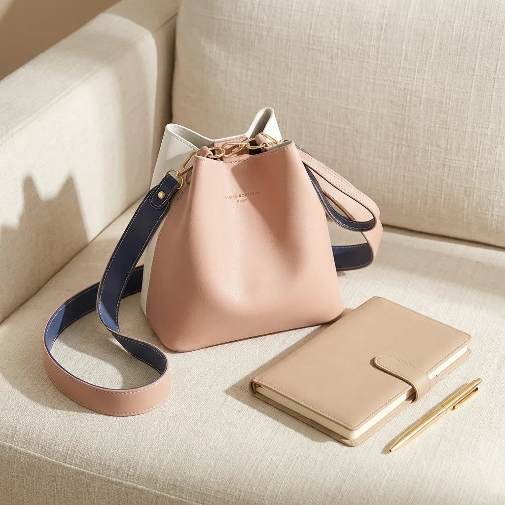 Sac Seau Bandoulière Giada Cuir Léger