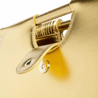 Sac Hobo Argent Tissé Leandra