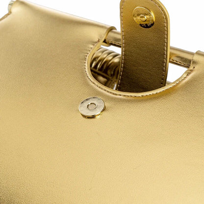 Sac Hobo Argent Tissé Leandra