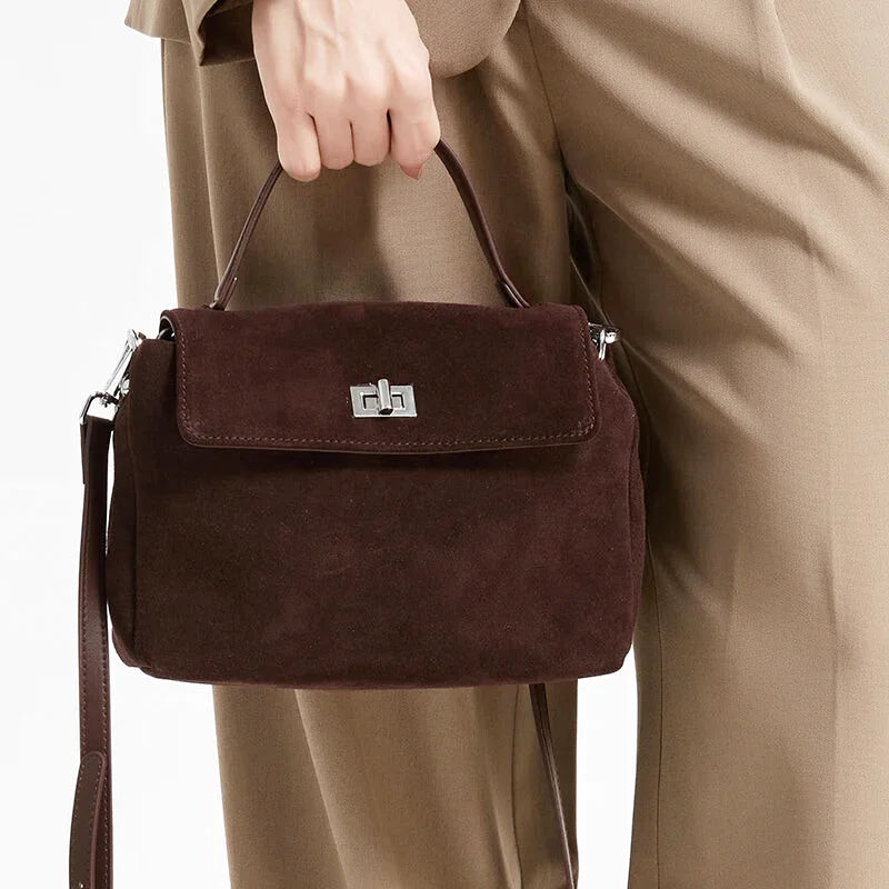 Sac Bandoulière Ottorina Daim Naturel