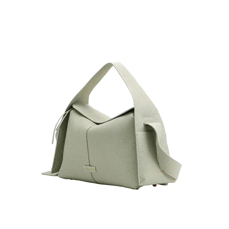 Sac Bandoulière Architectural Lorenza Cuir Souple