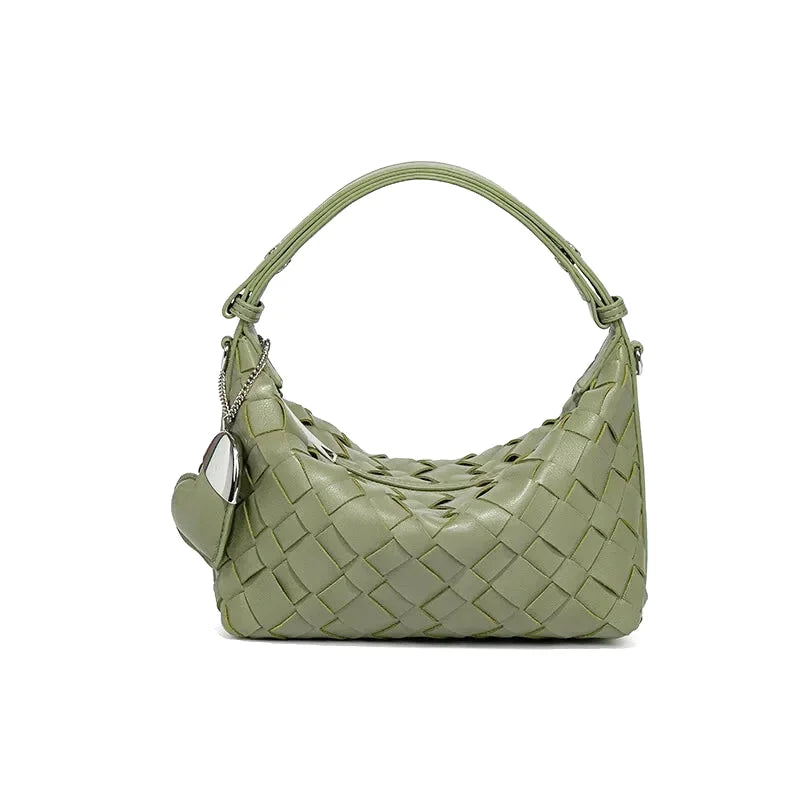 Sac Bandoulière Eliana Cœur Cuir Souple