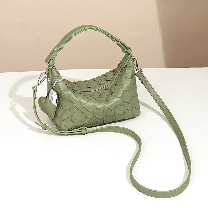 Sac Bandoulière Eliana Cœur Cuir Souple