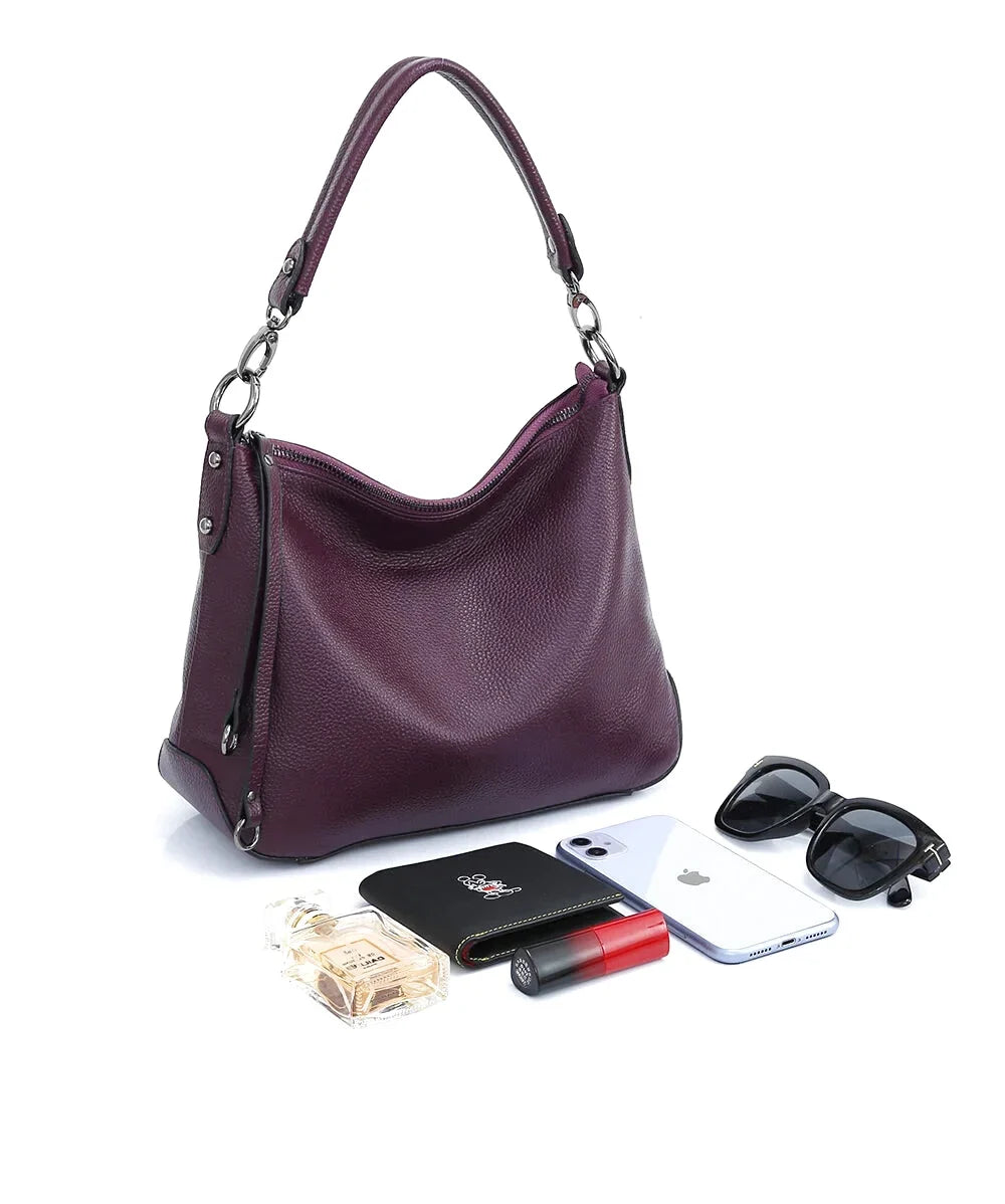 Sac Bandoulière Cuir Souple Alessandra